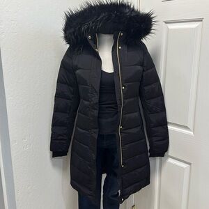 Express Puffer Coat w/ Belt